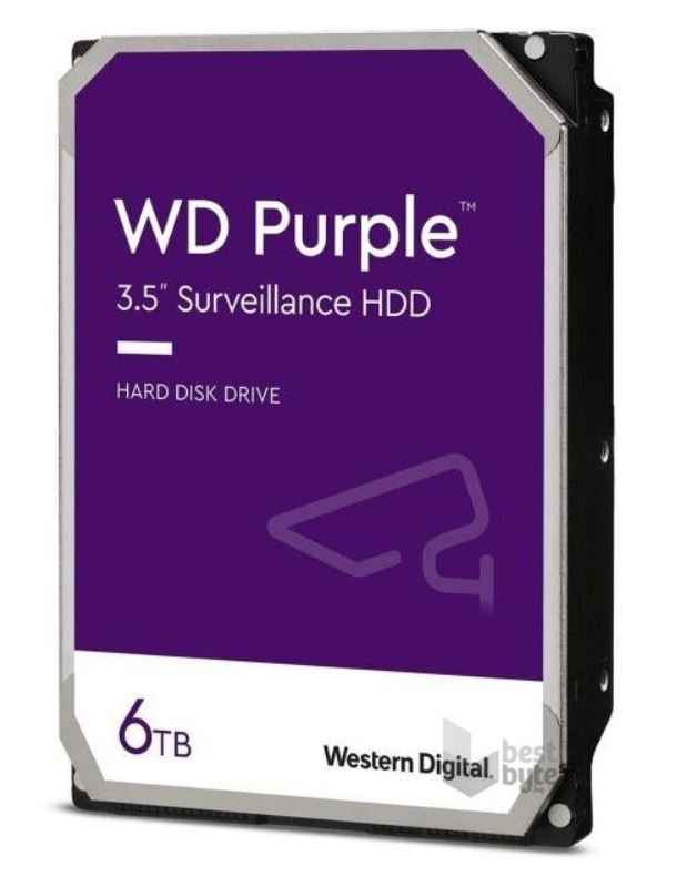 Western Digital HDD 3,5WD SATA3 Purple 6TB WD62PURZ